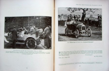 Continental Tires "Prinz Heinrich Fahrt 1910" Automobile-Motorracing 1910 (7153)